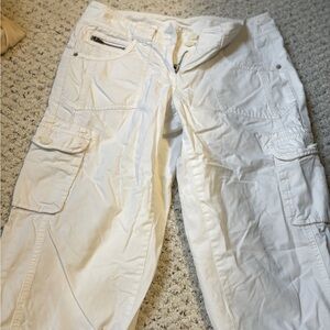 White Capri Pants